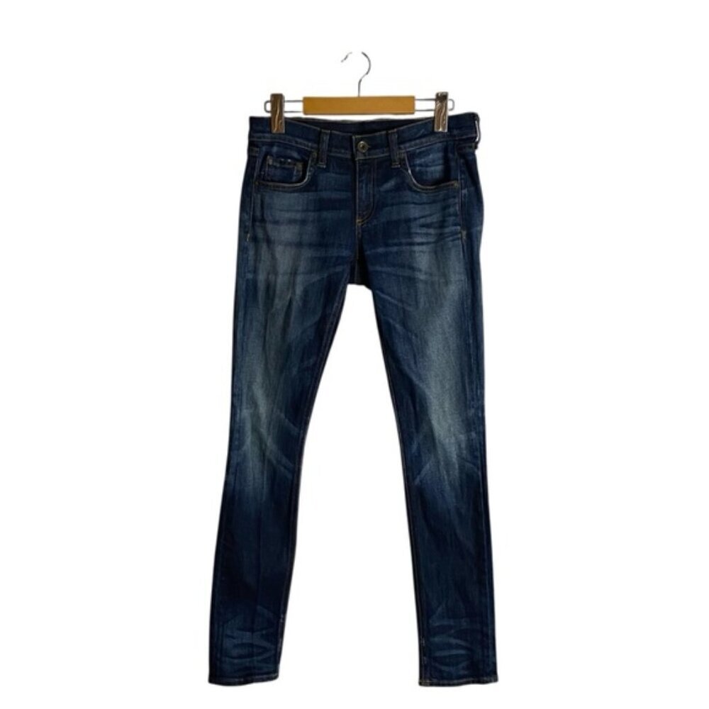 Rag & Bone Women's Dre Mid Rise Skinny Denim Jeans in Watts